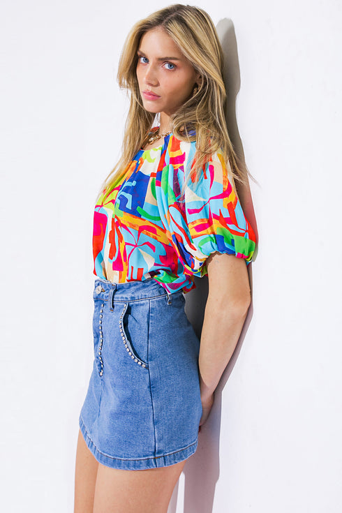 graceful-beauty-woven-top Flying Tomato-Sophia's Style-5
